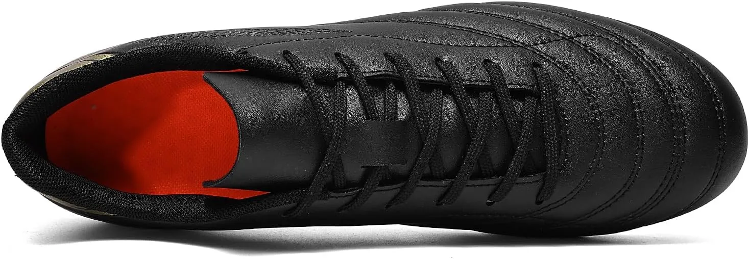 HaloTeam Soccer Shoes Mens Cleats Outdoor Professional Training Turf Football Boots Breathable Athletic Sneaker for AG/FG
