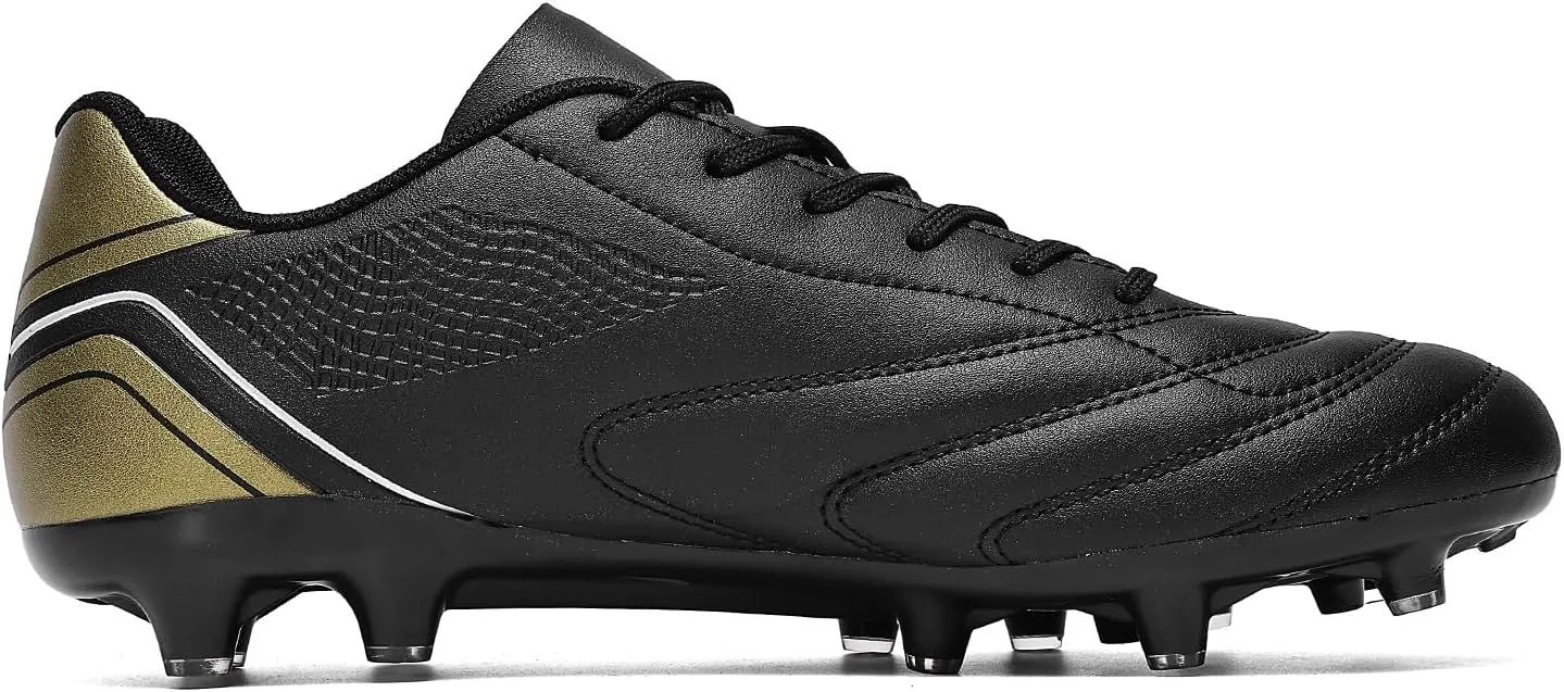 HaloTeam Soccer Shoes Mens Cleats Outdoor Professional Training Turf Football Boots Breathable Athletic Sneaker for AG/FG