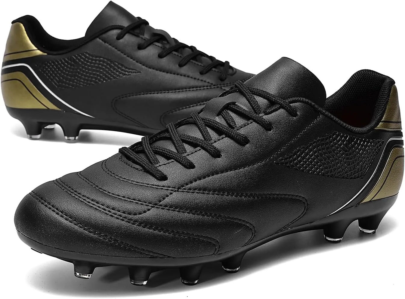 HaloTeam Soccer Shoes Mens Cleats Outdoor Professional Training Turf Football Boots Breathable Athletic Sneaker for AG/FG