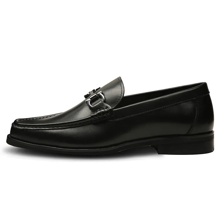 Handmade Full Grain Leather Loafer Dress Shoes