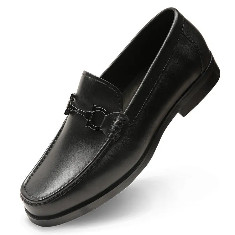 Handmade Full Grain Leather Loafer Dress Shoes