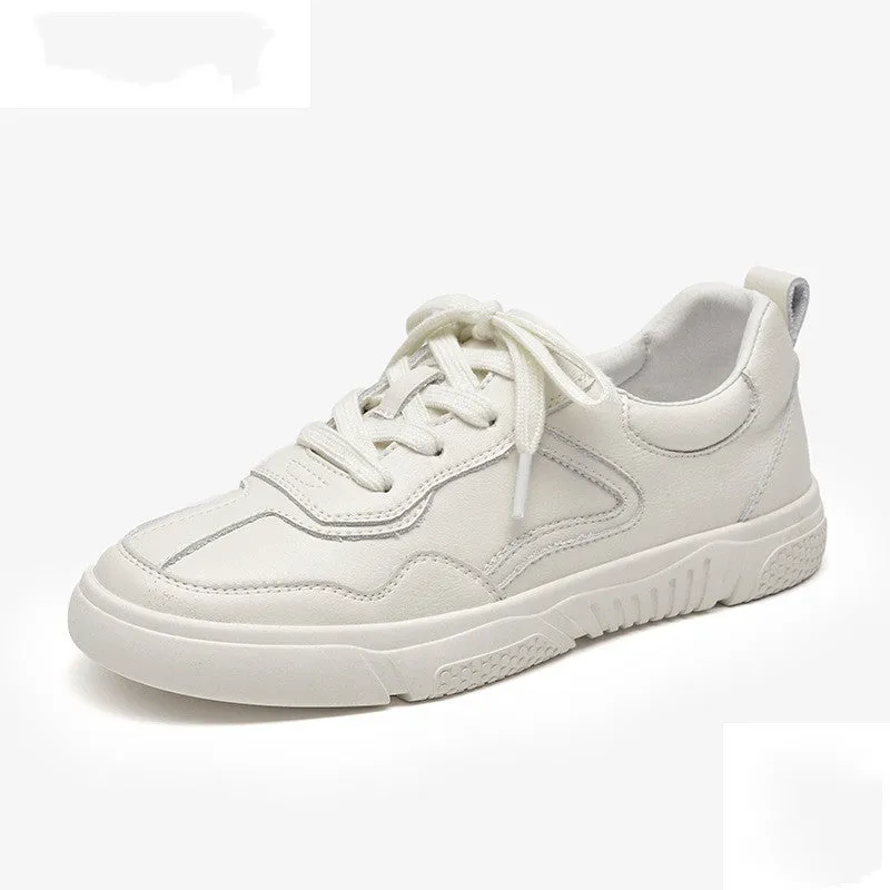 Helen – Comfortable Women's Flat Vegan Leather Shoes