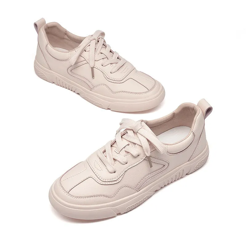 Helen – Comfortable Women's Flat Vegan Leather Shoes