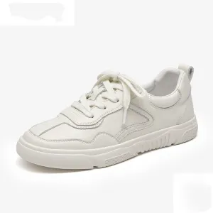 Helen – Comfortable Women's Flat Vegan Leather Shoes
