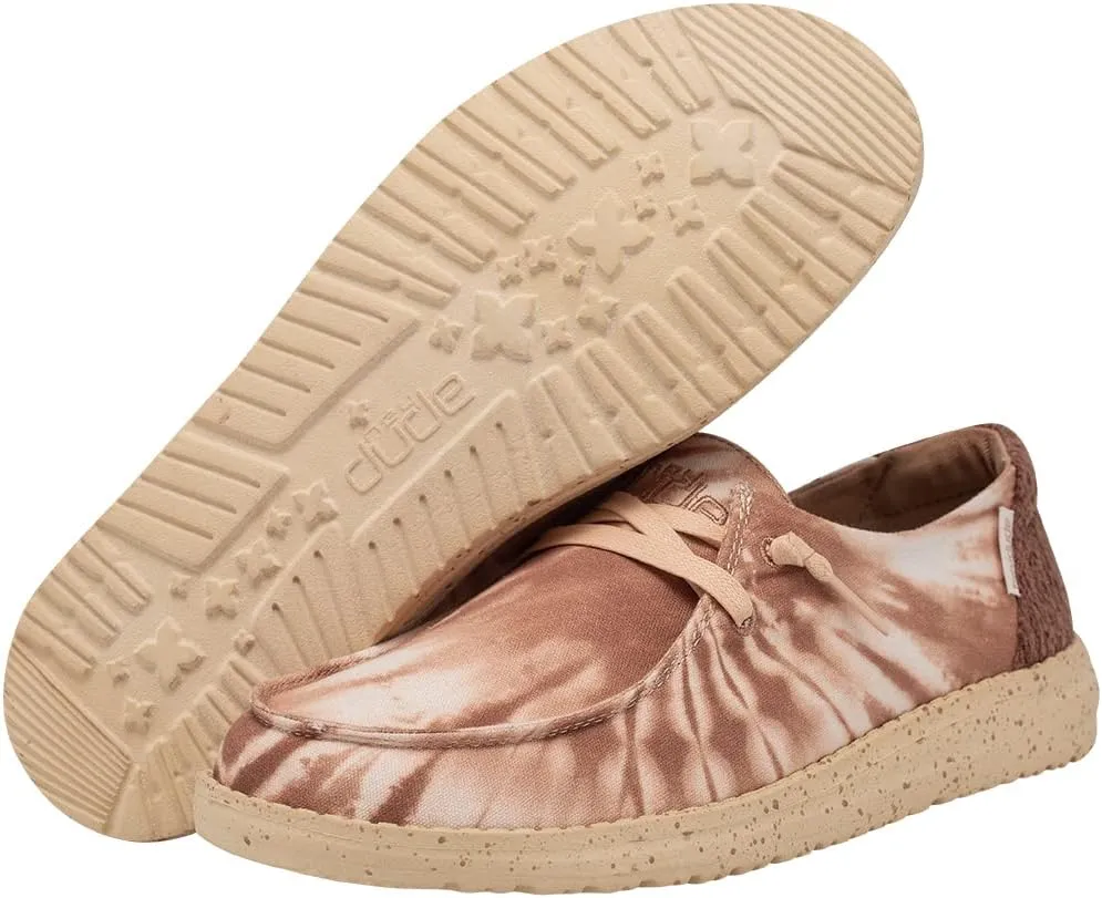 Hey Dude Toddler Wendy Sparkle | Toddler Loafers | Kids Slip on Shoes | Comfortable & Light-Weight