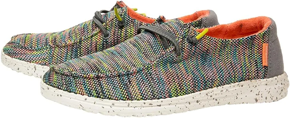 Hey Dude Wendy Sox| Women's Shoes | Women Slip-on Loafers | Comfortable & Light-Weight