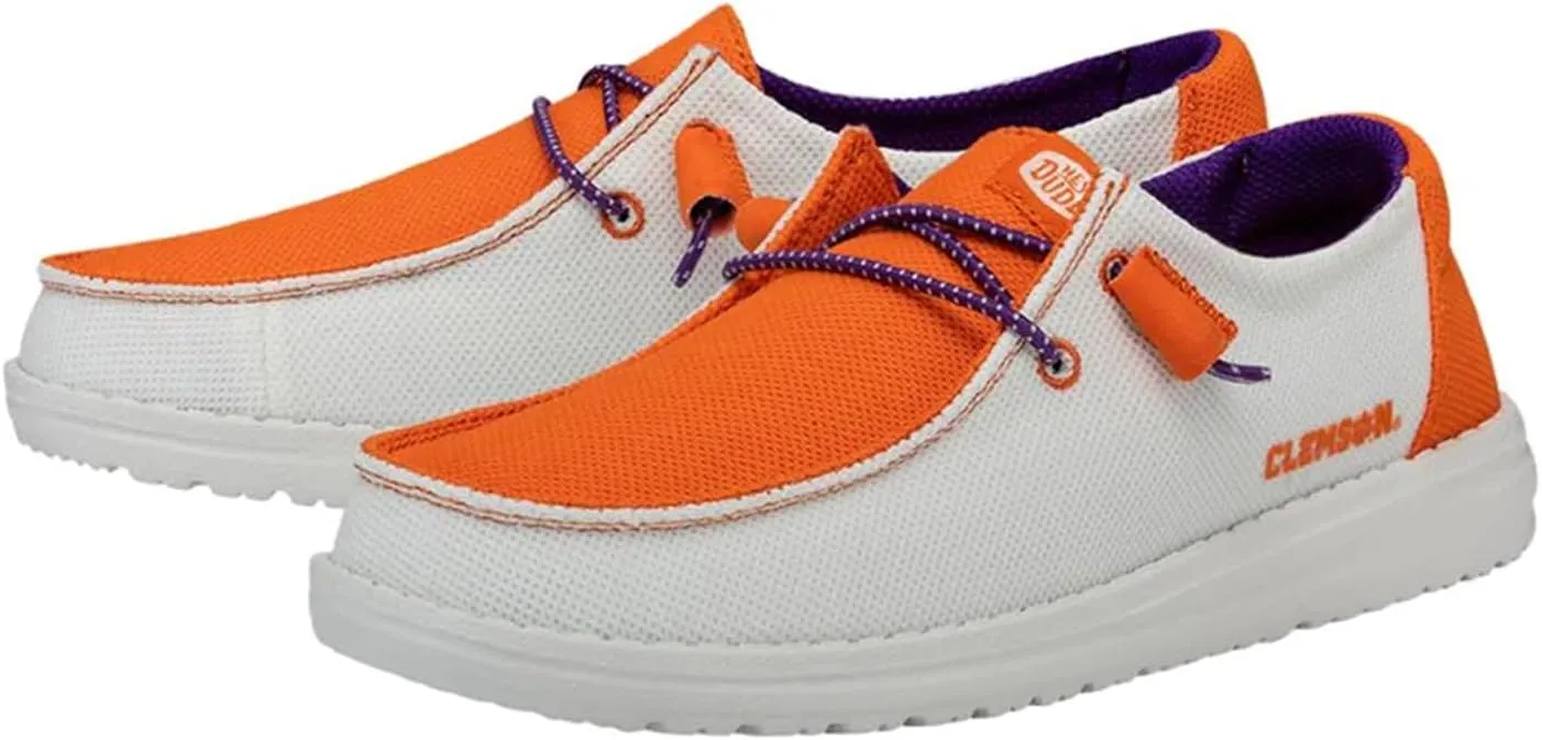 Hey Dude Women's Wendy NCAA | Women’s Shoes | Women's Slip-on Loafers | Comfortable & Light-Weight