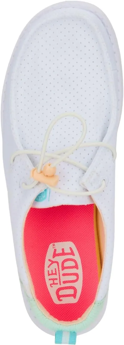 Hey Dude Women's Wendy Perf Sport | Women's Shoes | Women's Slip On Loafers | Comfortable & Light-Weight