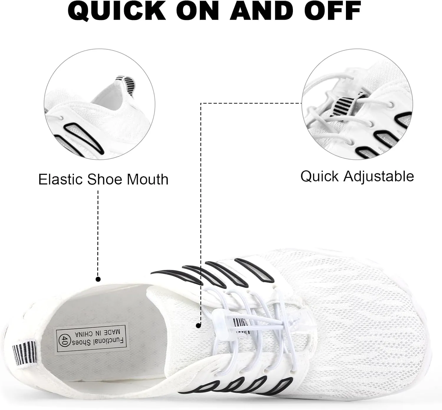 Hike Barefoot Shoes Womens Mens, Pro Water Shoe Women Men Footwear Barefoot Hike Shoes for Travel, Wide Toe Box Non-Slip Breathable Zero Drop Shoe