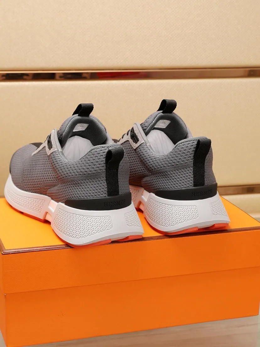 HM HUGO SNEAKER GRAY BREATHABLE FABRIC