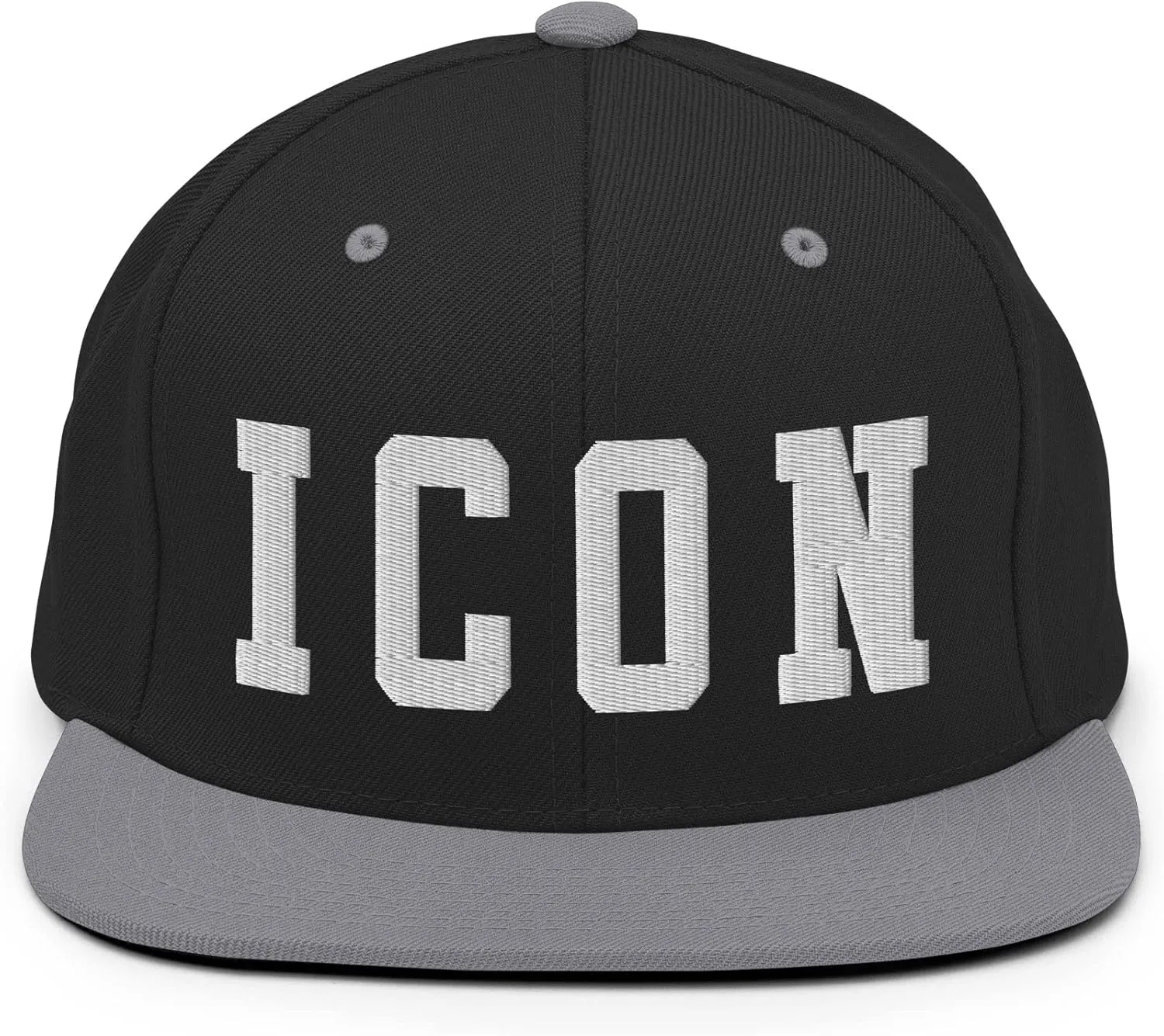 ICON Embroidered Snapback Hat, Icon Cap