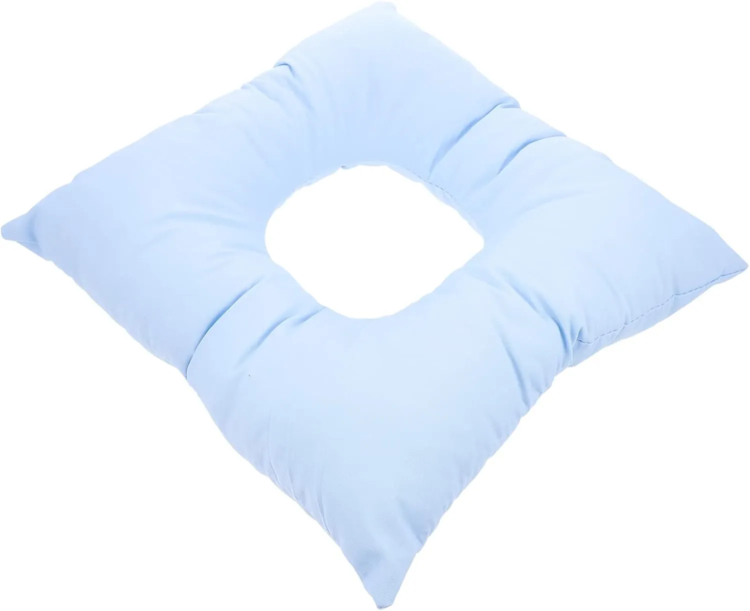 iplusmile 2 pcs Relax Salons for Salon Comfortable Pads Travel Cradle Massage Tables Washable Table Flight Face Reusable Blue Chair Beauty Bed Donut Down Headrest Parlors Body O-Shaped Hole