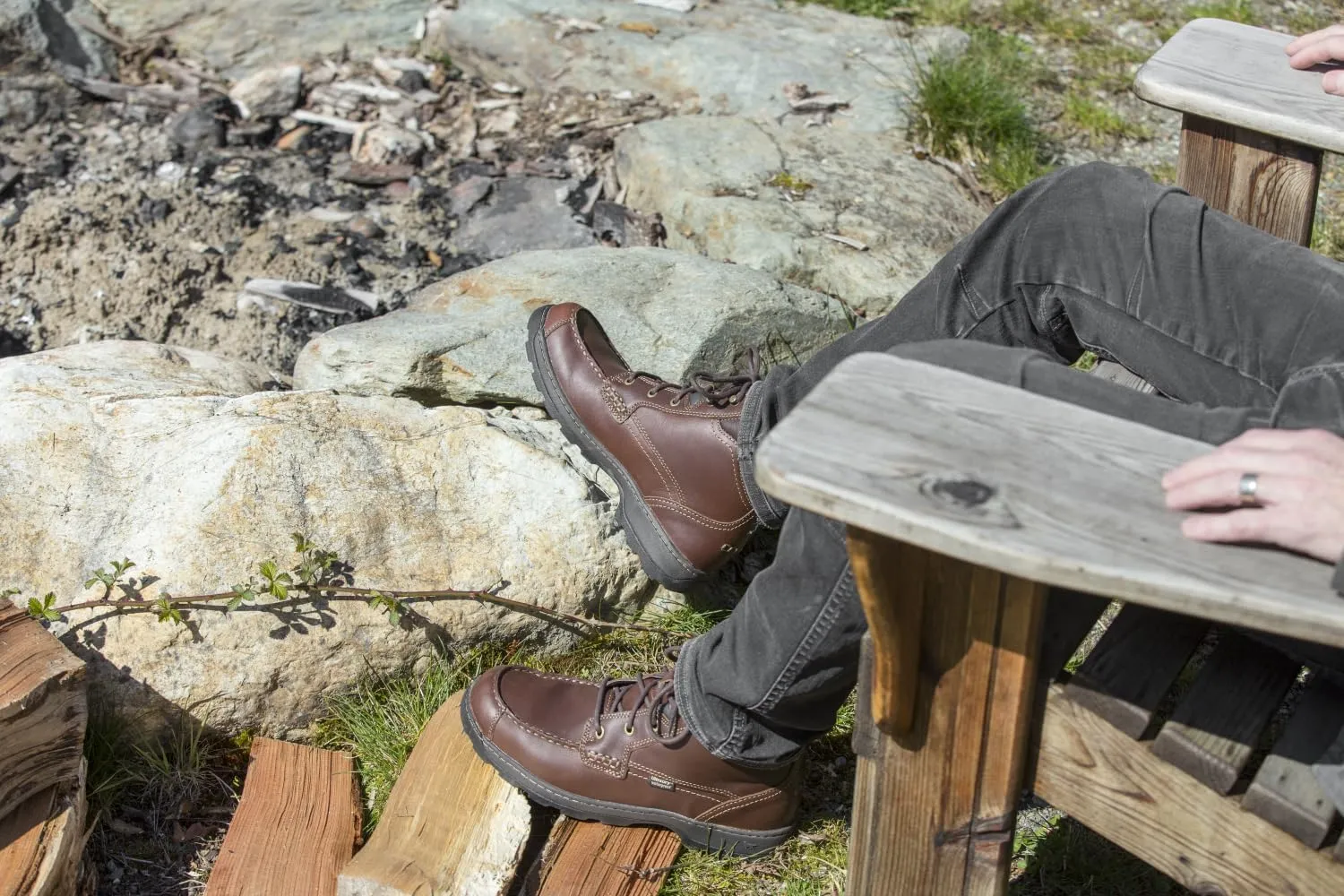 Irish Setter, Soft Paw, Men’s, Waterproof, Full Grain Leather, Chukka Shoe