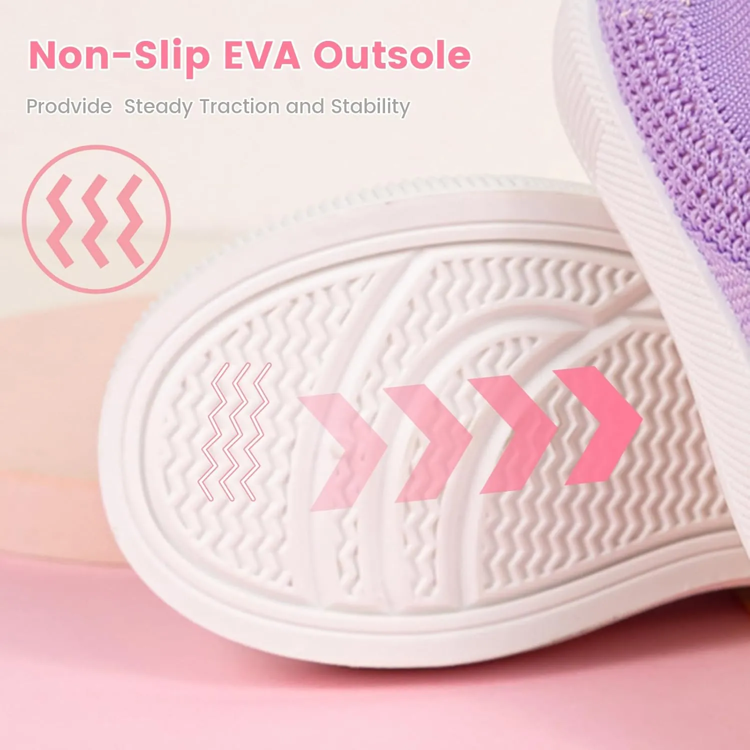 ISINSER Toddler Shoes Boy Girl Kid Sneaker, Breathable Mesh Tennis Shoes, Slip On Running Walking Shoes