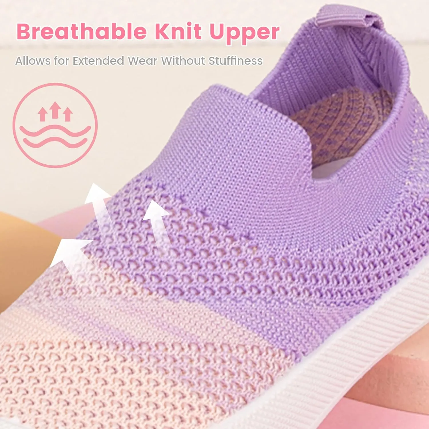 ISINSER Toddler Shoes Boy Girl Kid Sneaker, Breathable Mesh Tennis Shoes, Slip On Running Walking Shoes
