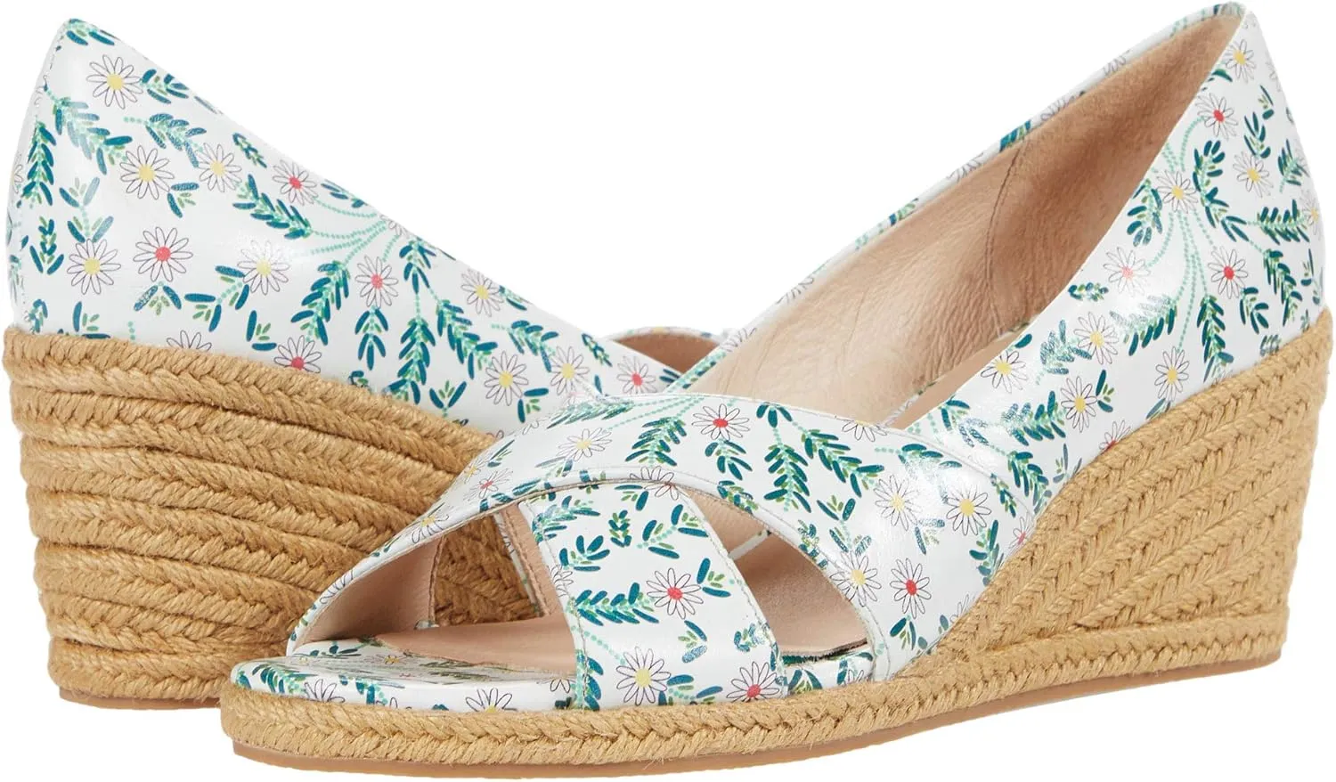Jack Rogers Palmer Crisscross Wedge Espadrille