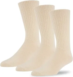 J.B. Field's 96% Merino Wool Weekender Casual Socks, Soft and Itch-free, For Hiking Trekking Running Socks, 3 Pairs