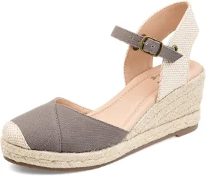 Journee Women's Comfort Foam Ashlyn Espadrille Wedge Sandals