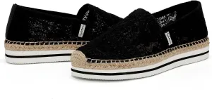 Joy & Mario Letty Black Lace Upper/EVA Rubber Bottom 7