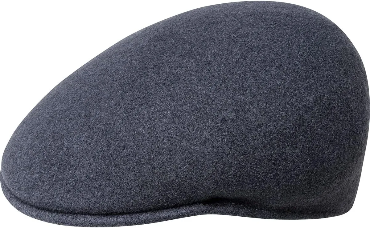 Kangol Wool 504 Hat - Warm Grey/L Ivy Caps & Flat Caps