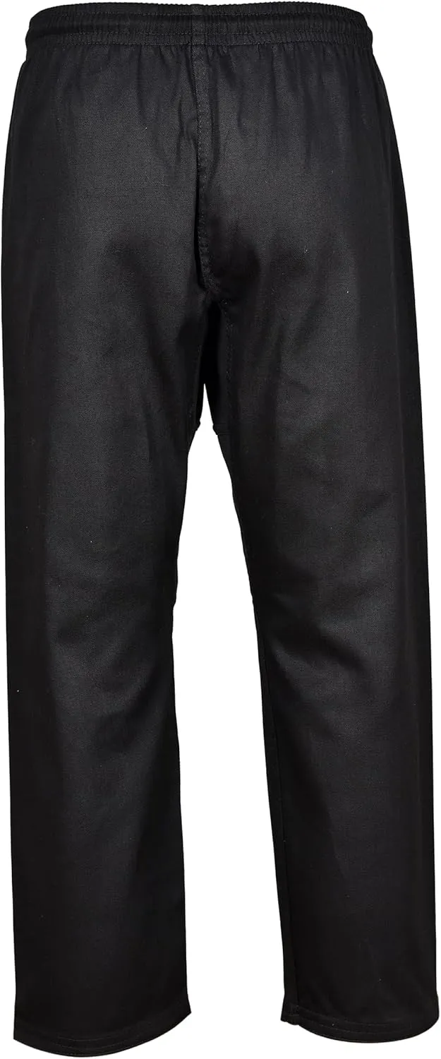 Karate Trousers Martial Arts Karate Pants Student Cotton GI Aikido Kids Pant Kung Fu Adults Kimono Trousers