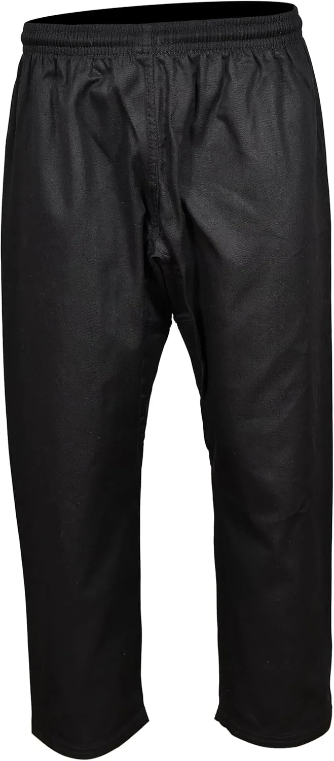 Karate Trousers Martial Arts Karate Pants Student Cotton GI Aikido Kids Pant Kung Fu Adults Kimono Trousers