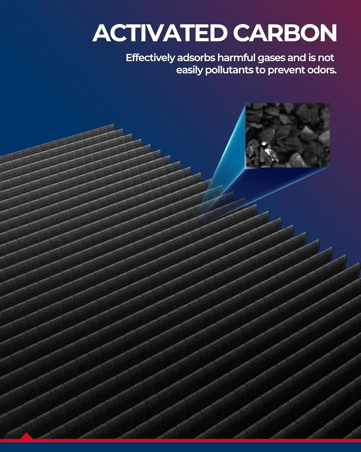 KAX Cabin Air Filter, CF11924 Replacement for Fiat 500 2012 2013 2014 2015 2016 2017 2018 2019, w/Activated Carbon Passenger Compartment Air Filter