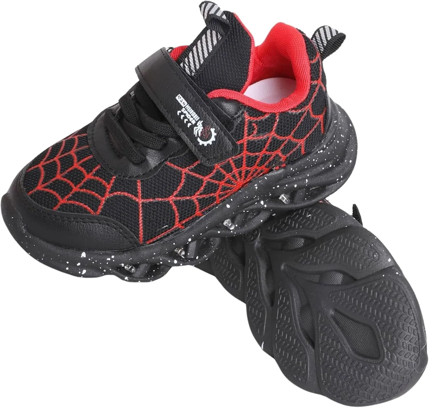 Kids Boys Light Up Trainers LED Shoes Walking Sneakers Toddler Shoes Fashion Flashing Athletic Running Shoe