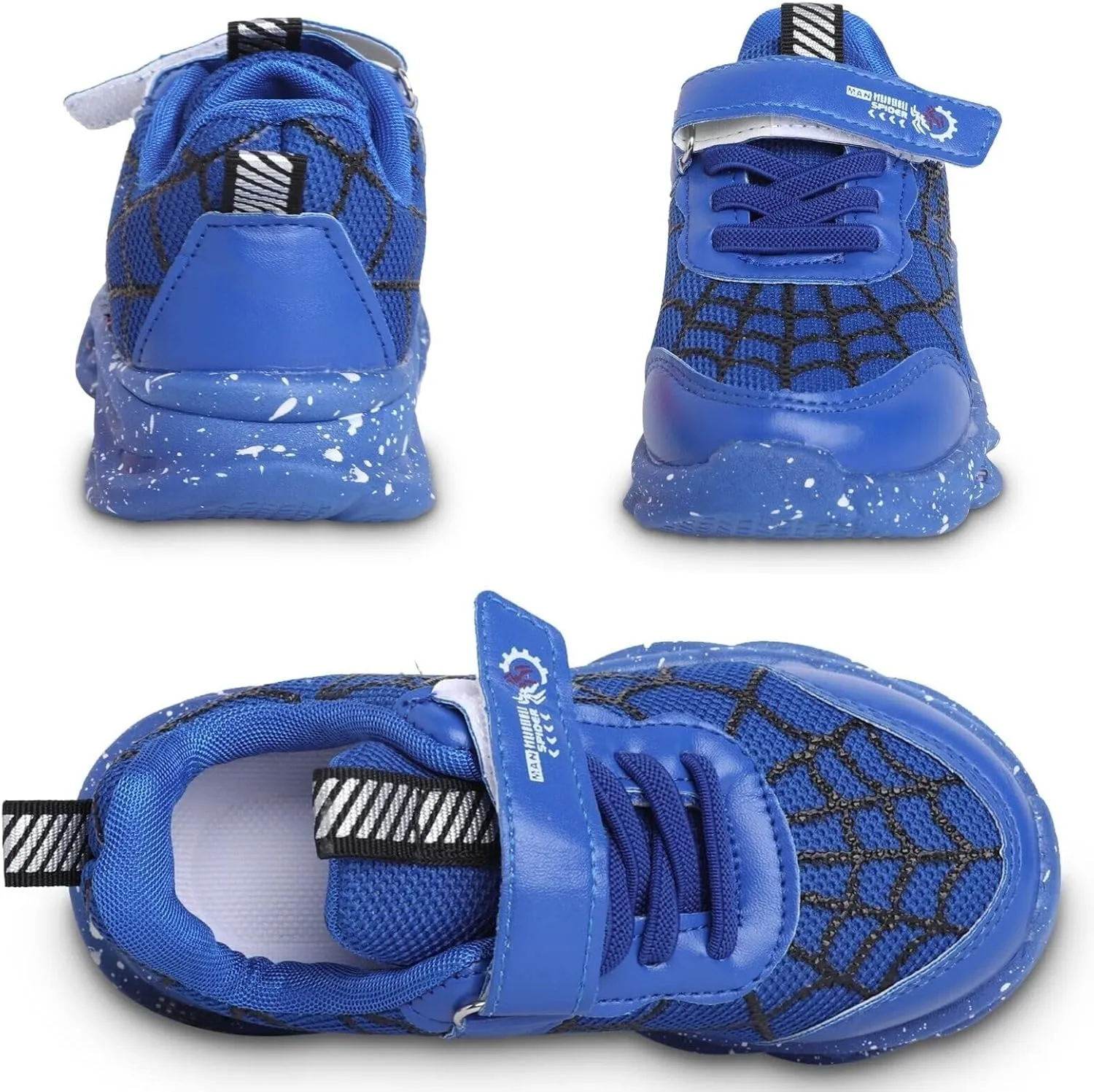Kids Boys Light Up Trainers LED Shoes Walking Sneakers Toddler Shoes Fashion Flashing Athletic Running Shoe