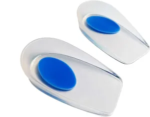 Kids Silicone Heel Cups-Shock Absorbing Heel Cups for Kid's with Sensitive Heels, Heel Spurs, Plantar Fasciitis, or Ankle Pain (S Little Kids 11.5-1.5)