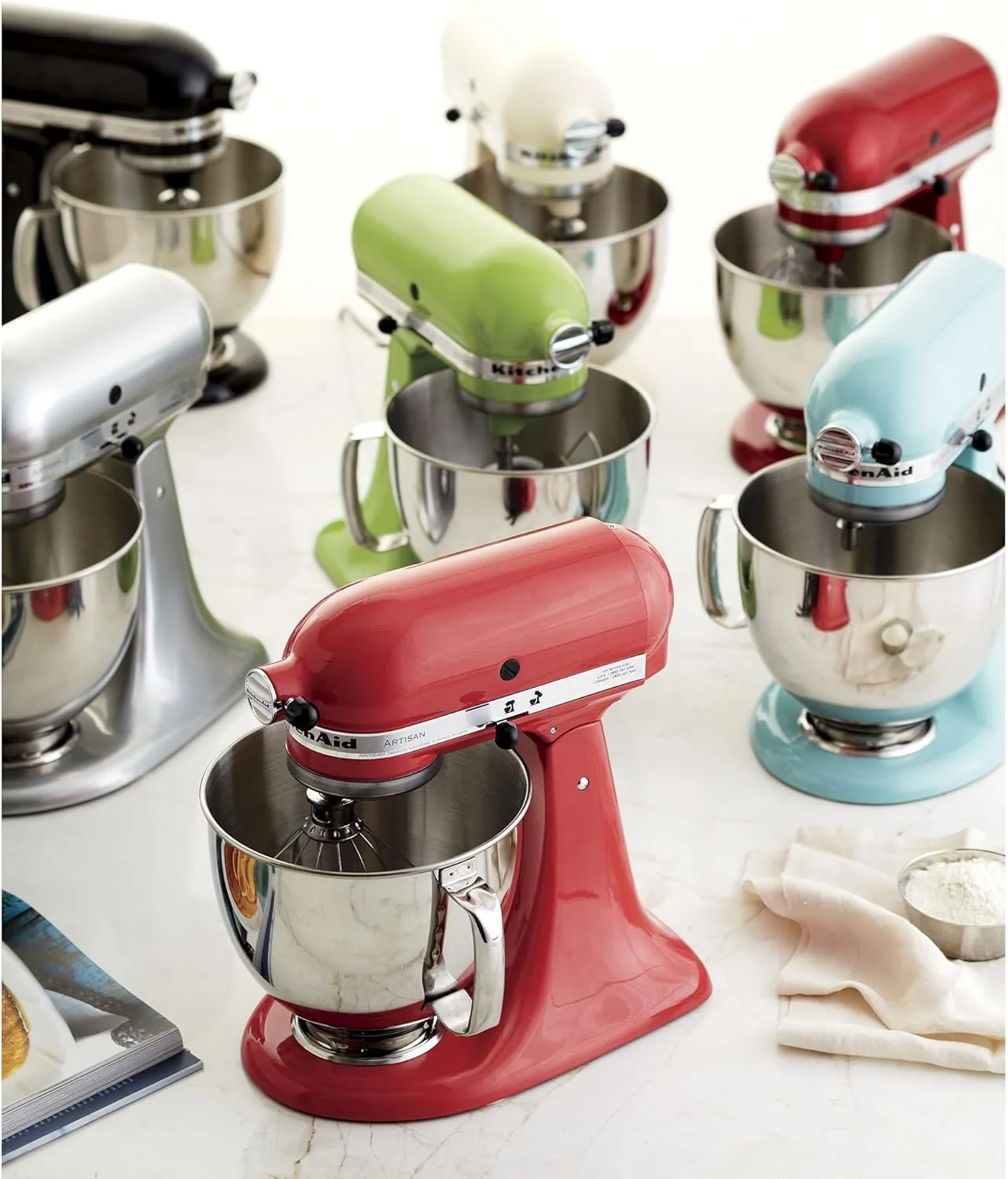 KitchenAid Artisan Series 5-Qt. Stand Mixer with Pouring Shield - Watermelon