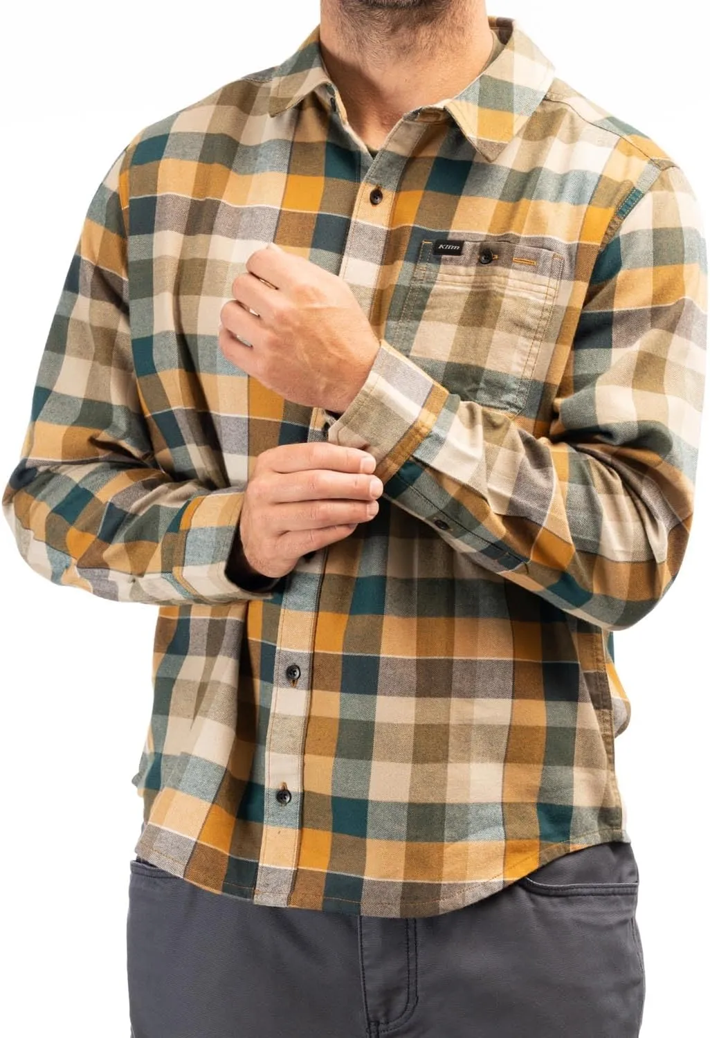 KLIM Men's Alderson Midweight Flannel Shirt