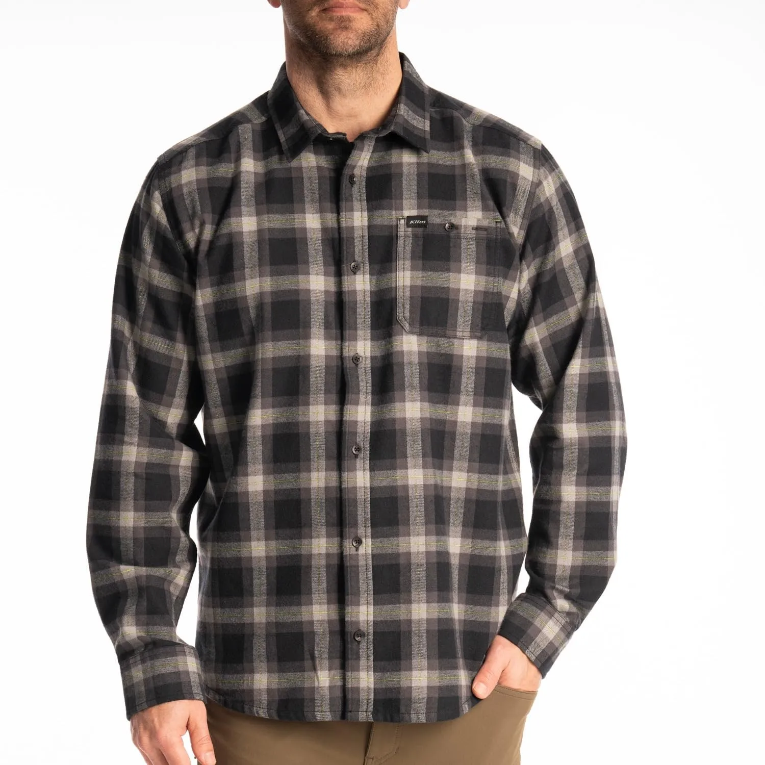 KLIM Men's Alderson Midweight Flannel Shirt