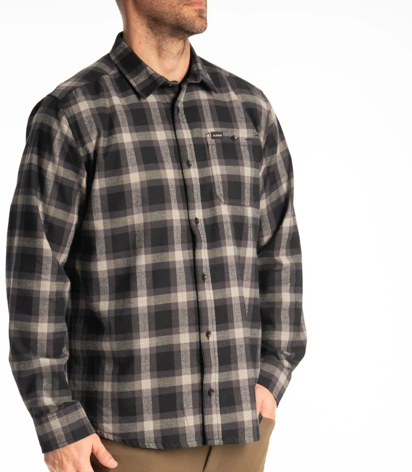 KLIM Men's Alderson Midweight Flannel Shirt