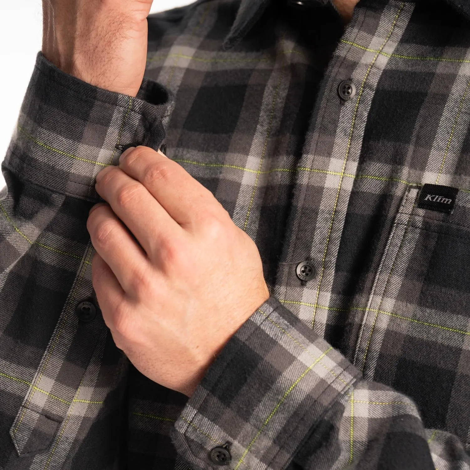 KLIM Men's Alderson Midweight Flannel Shirt