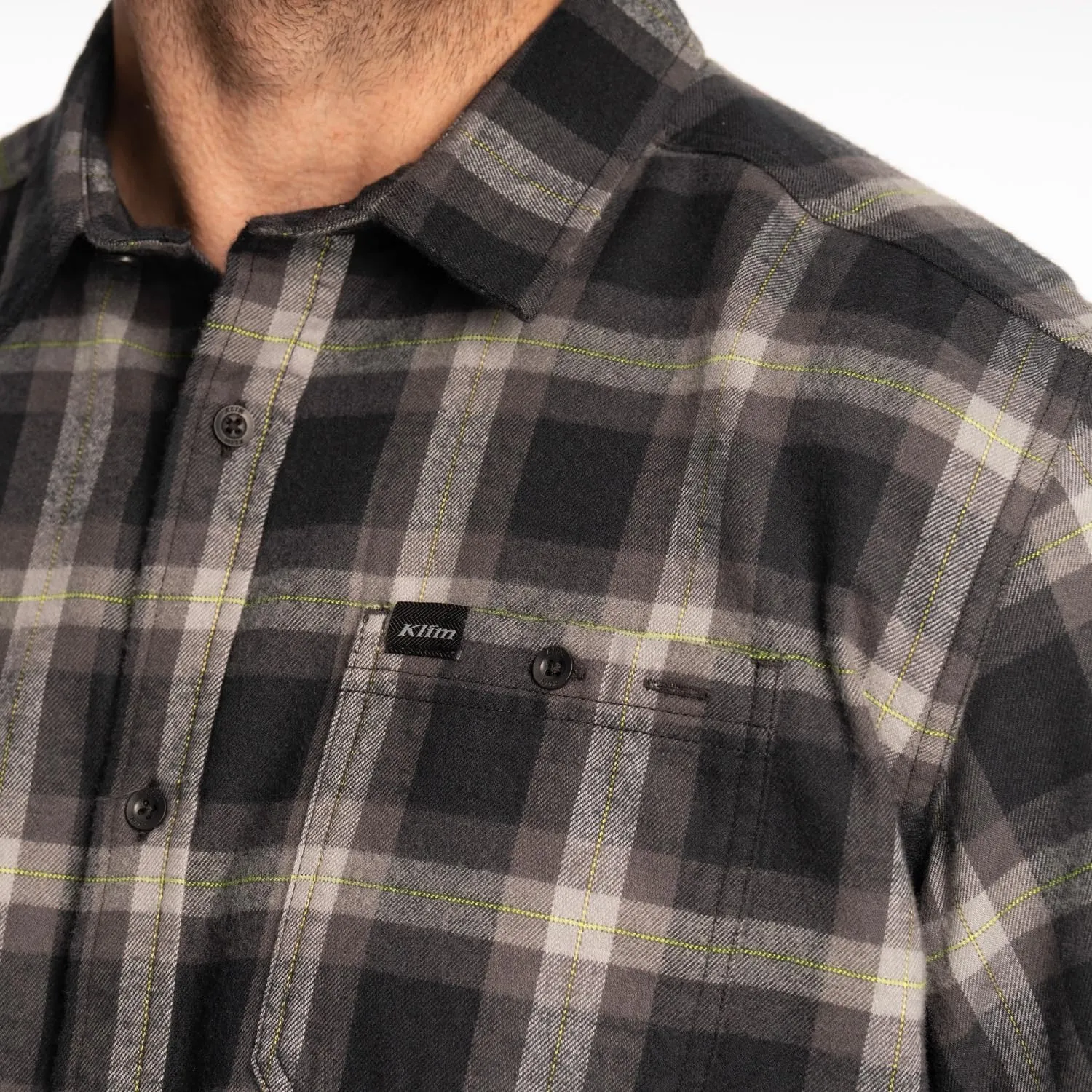 KLIM Men's Alderson Midweight Flannel Shirt