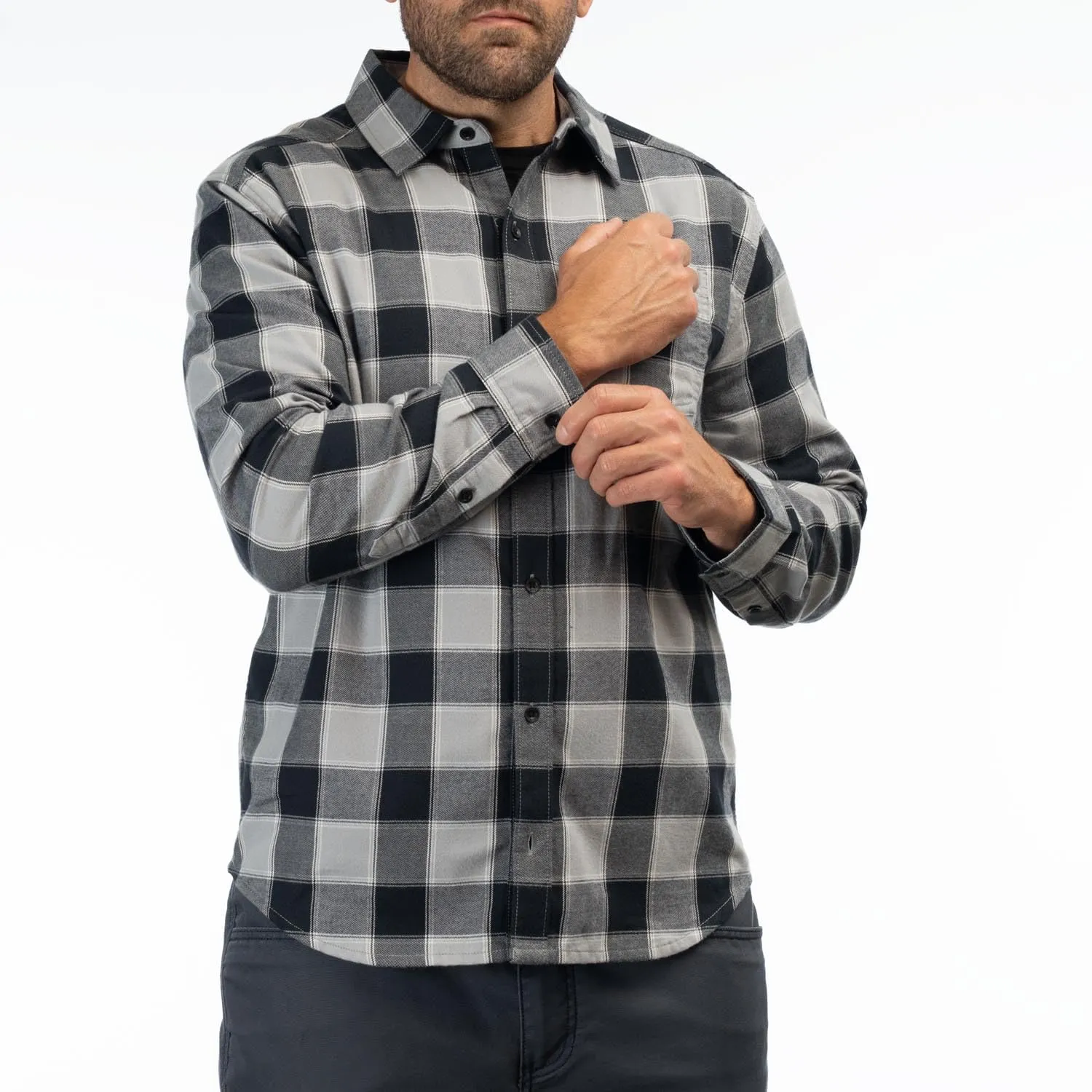 KLIM Men's Cottonwood Midweight Flannel Shirt