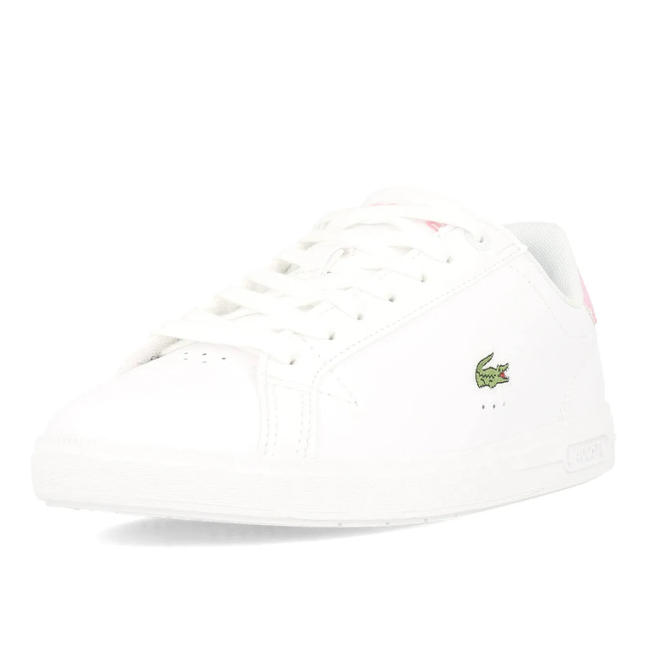 Lacoste Graduate Pro Leather Damen White Light Pink