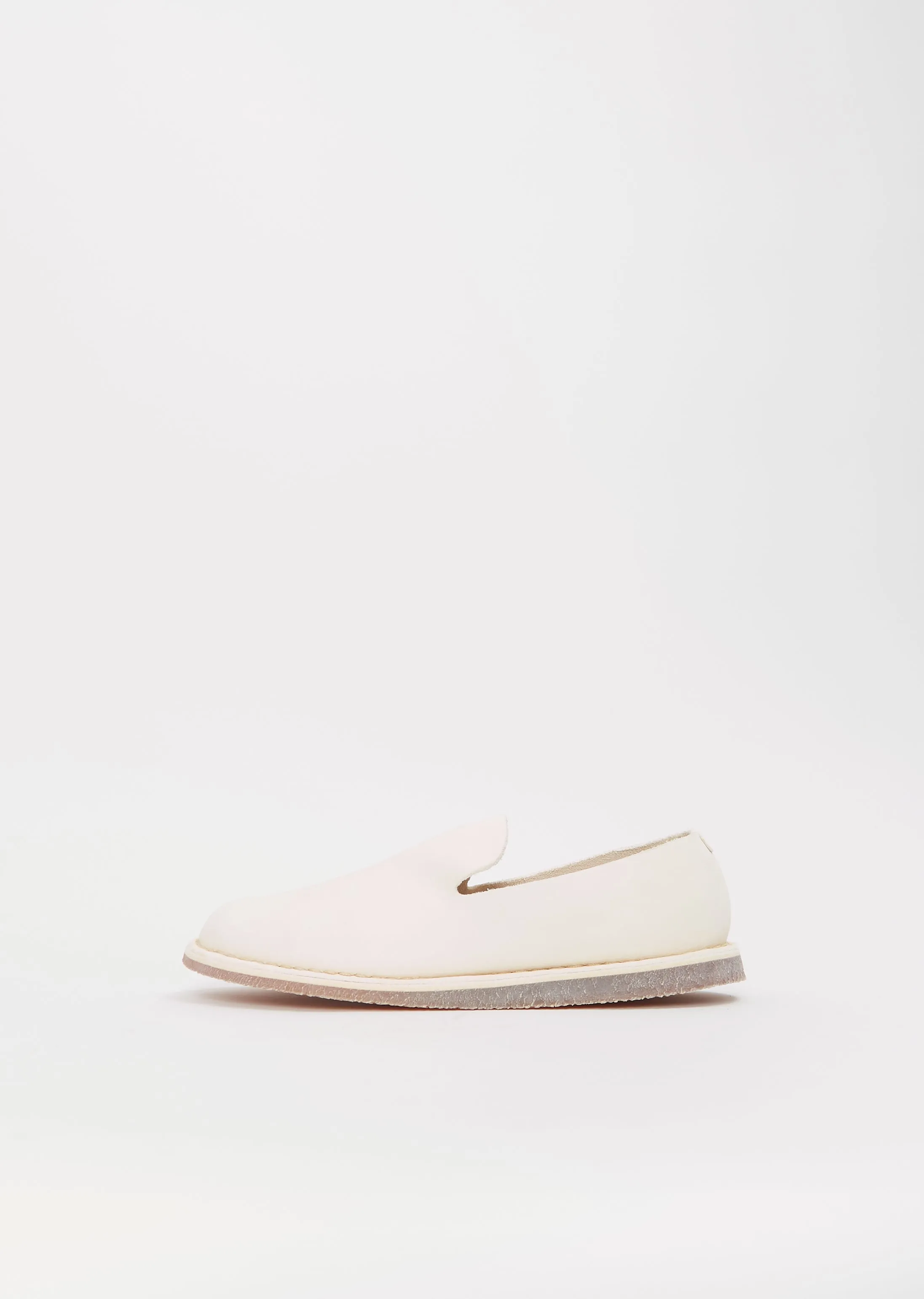 Leather Slip On Loafer