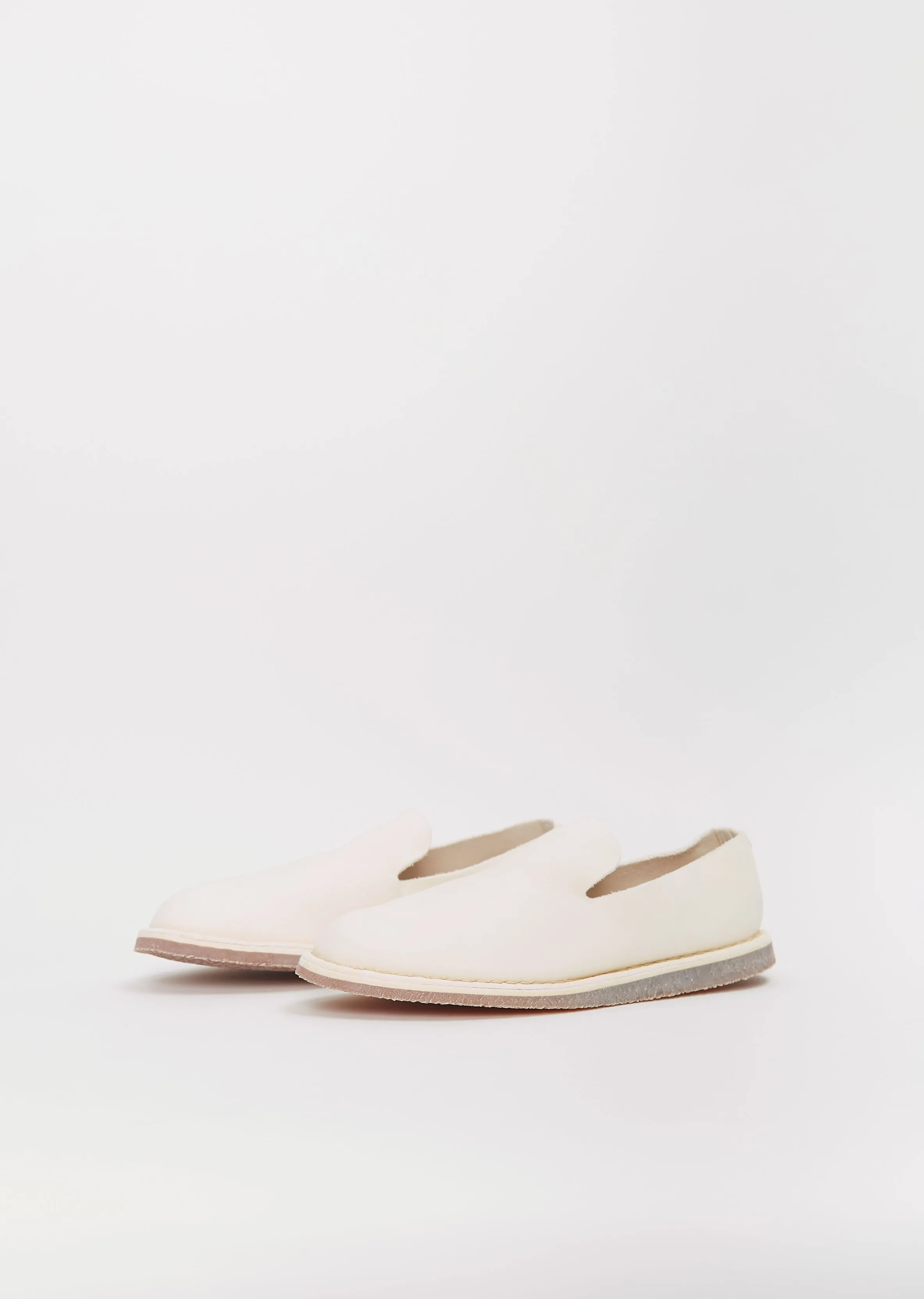 Leather Slip On Loafer