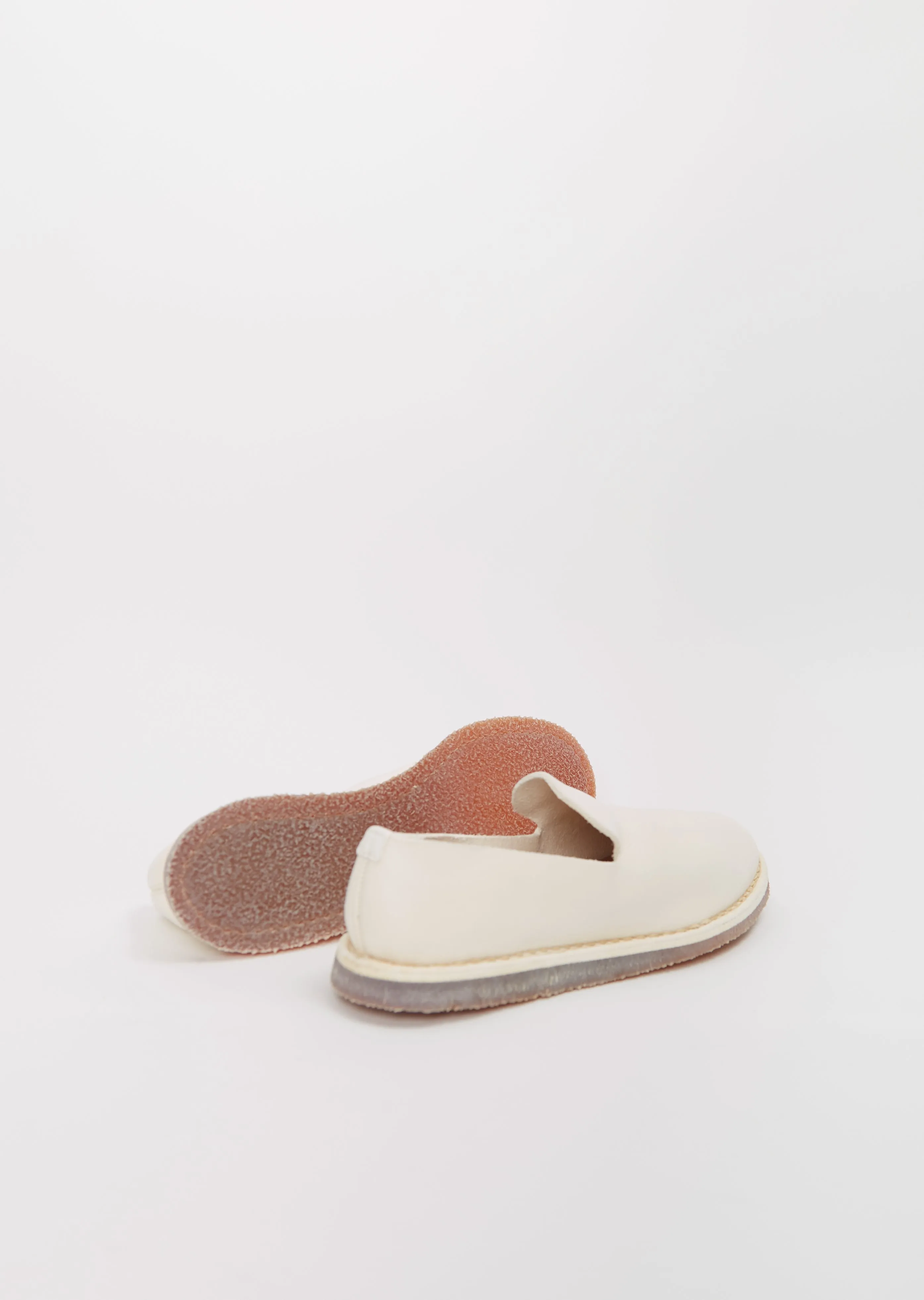 Leather Slip On Loafer