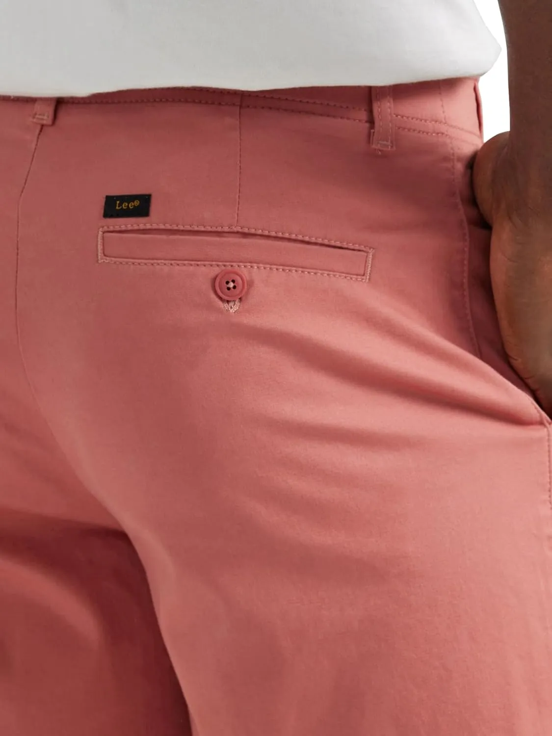 Lee Men's Extreme Motion Flat Front Short