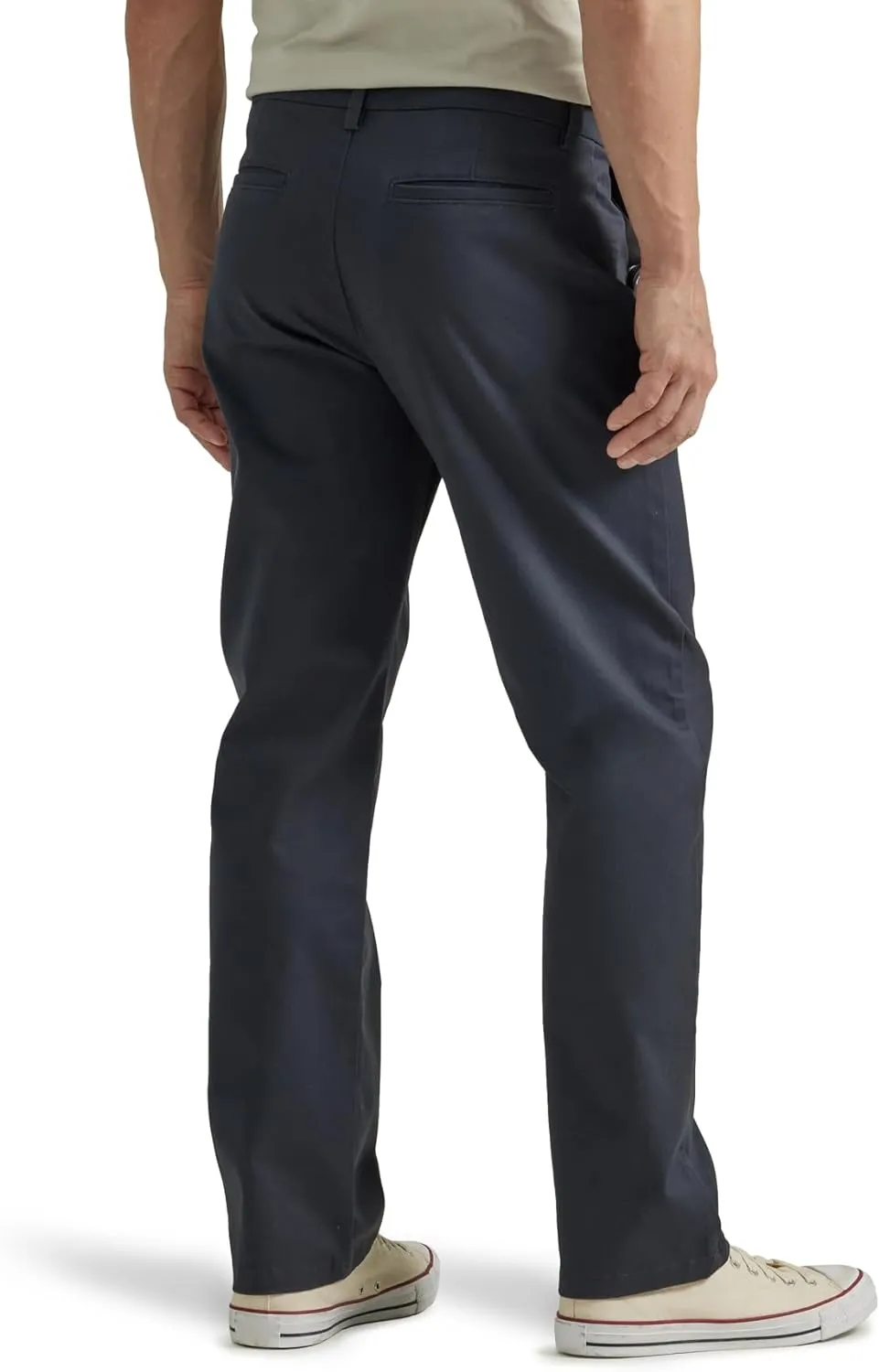 Lee Men's Flat Front Relaxed Straight Pant