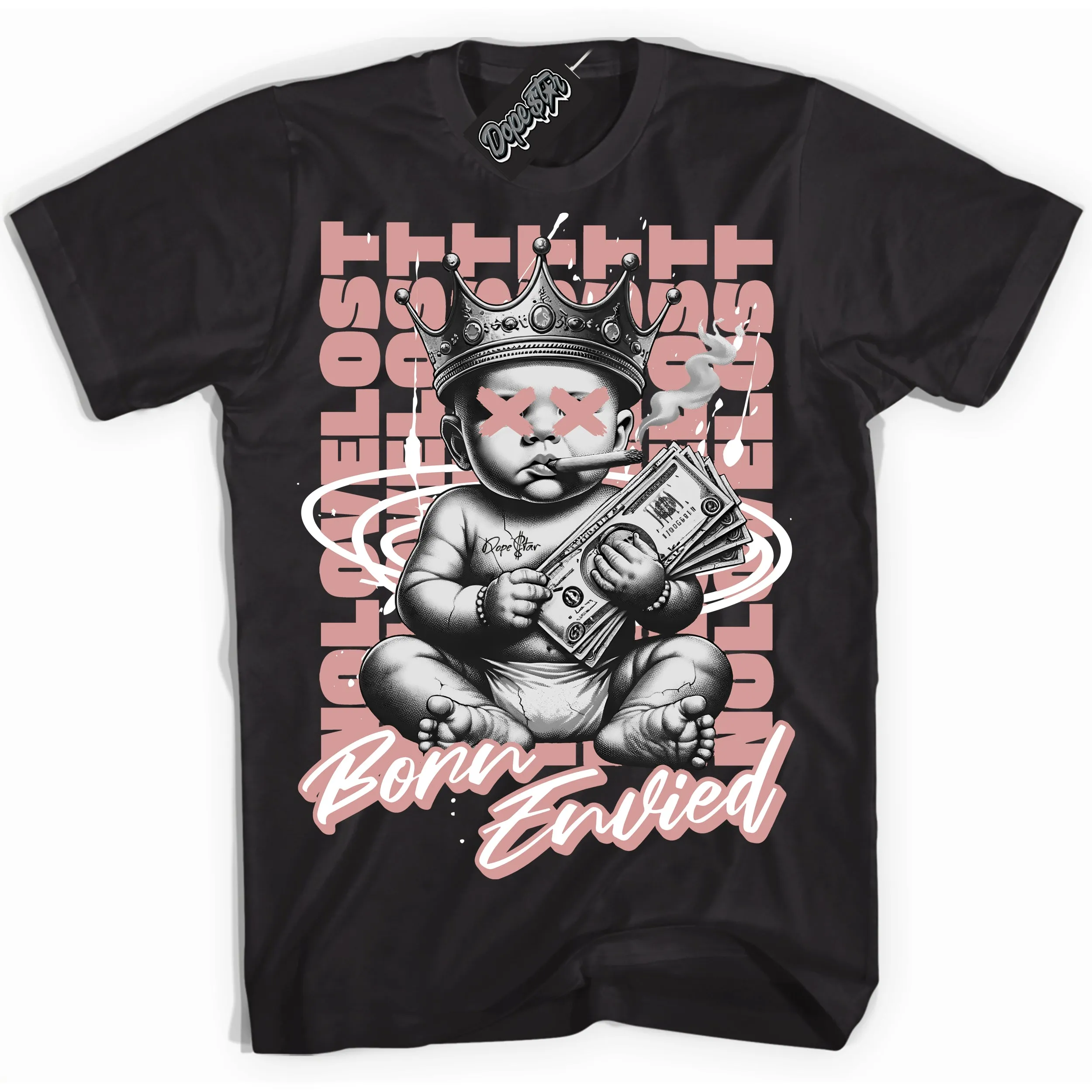 Legend Pink 11s Sneaker Shirt Born Envied Graphic
