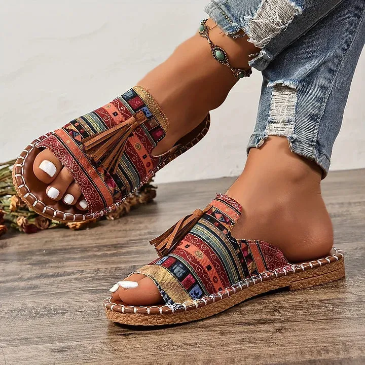 LIDIA | COMFORTABLE FLAT SANDALS