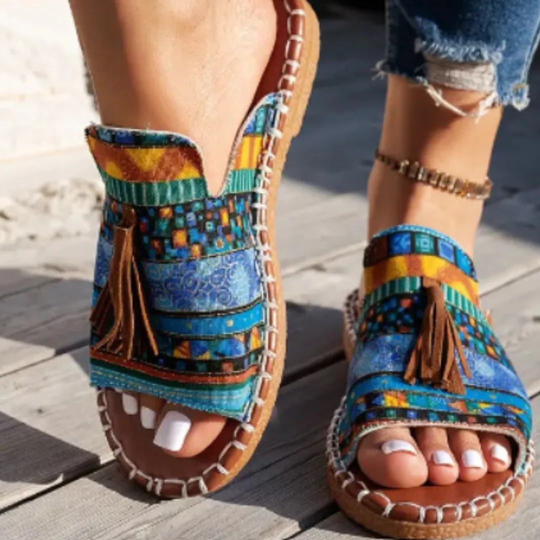 LIDIA | COMFORTABLE FLAT SANDALS