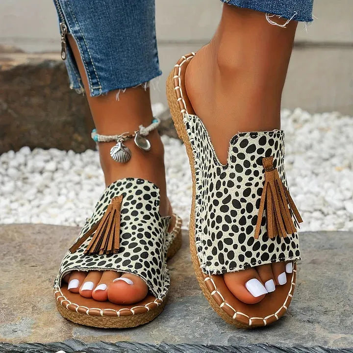 LIDIA | COMFORTABLE FLAT SANDALS