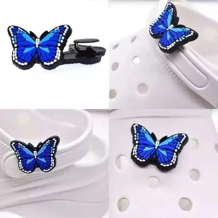 Light cream puppy shoe charm BC