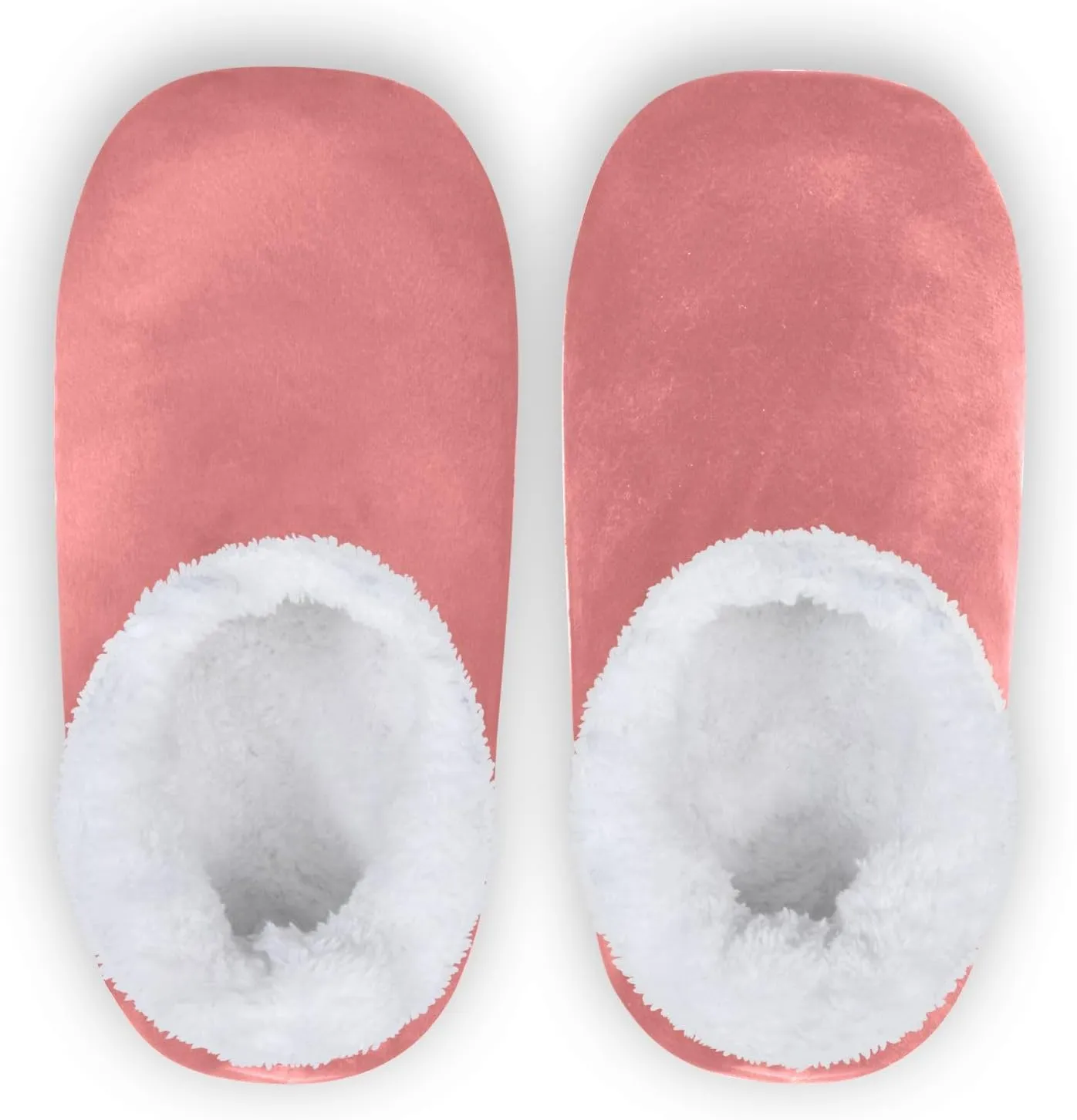 Light Salmon House Slippers Non-Slip Soft Comfortable Slippers for House