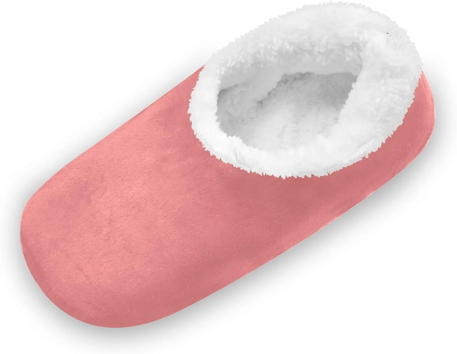 Light Salmon House Slippers Non-Slip Soft Comfortable Slippers for House